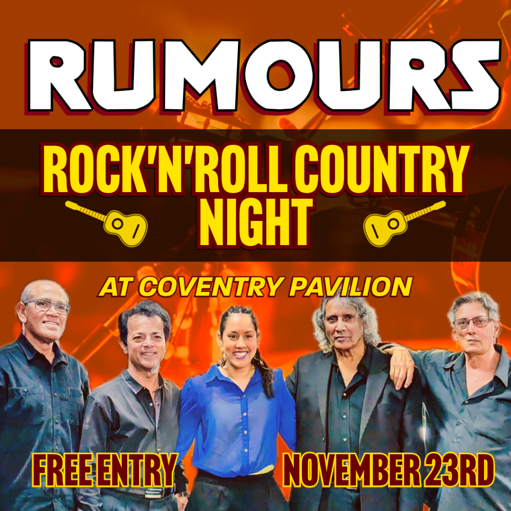 Rumours Rock'N'Roll Night at Coventry Pavilion Band Morley